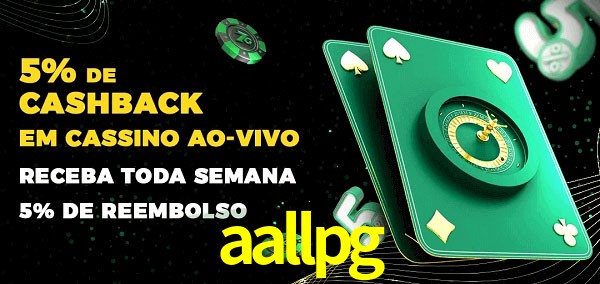 Promoções do cassino ao Vivo aallpg